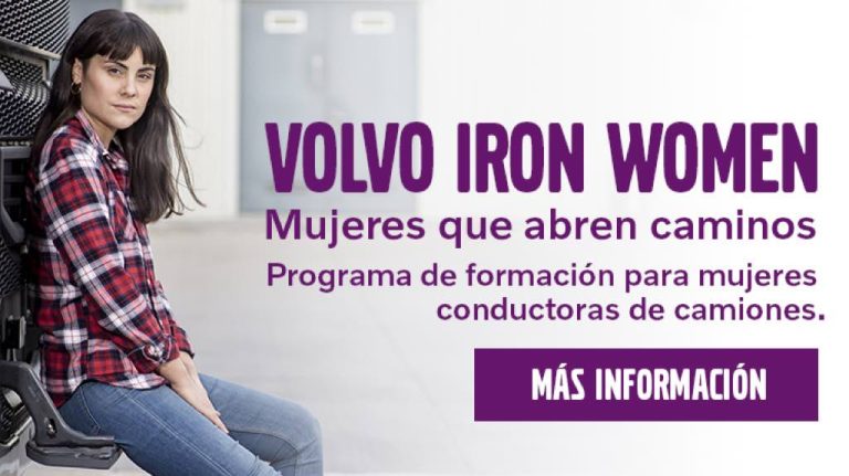 volvo iron women, formacion camioneras